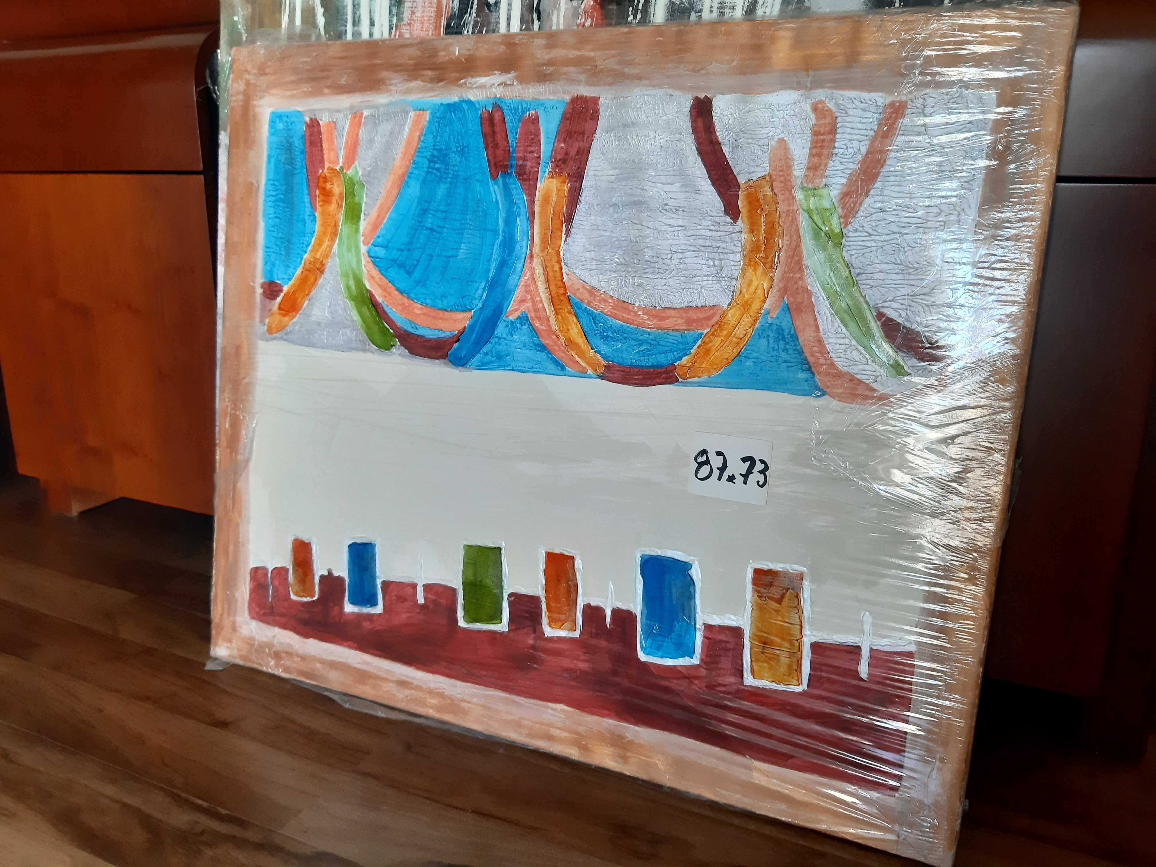 Tela em acrilico 87 × 73