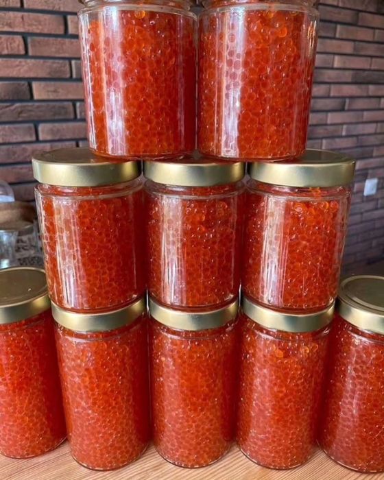 Ікра кети преміум 1кг/0,5кг Икра кеты премиум