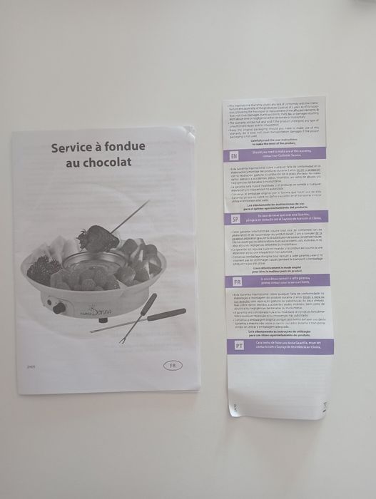 Serviço de Fondue de Chocolate Mama Donna