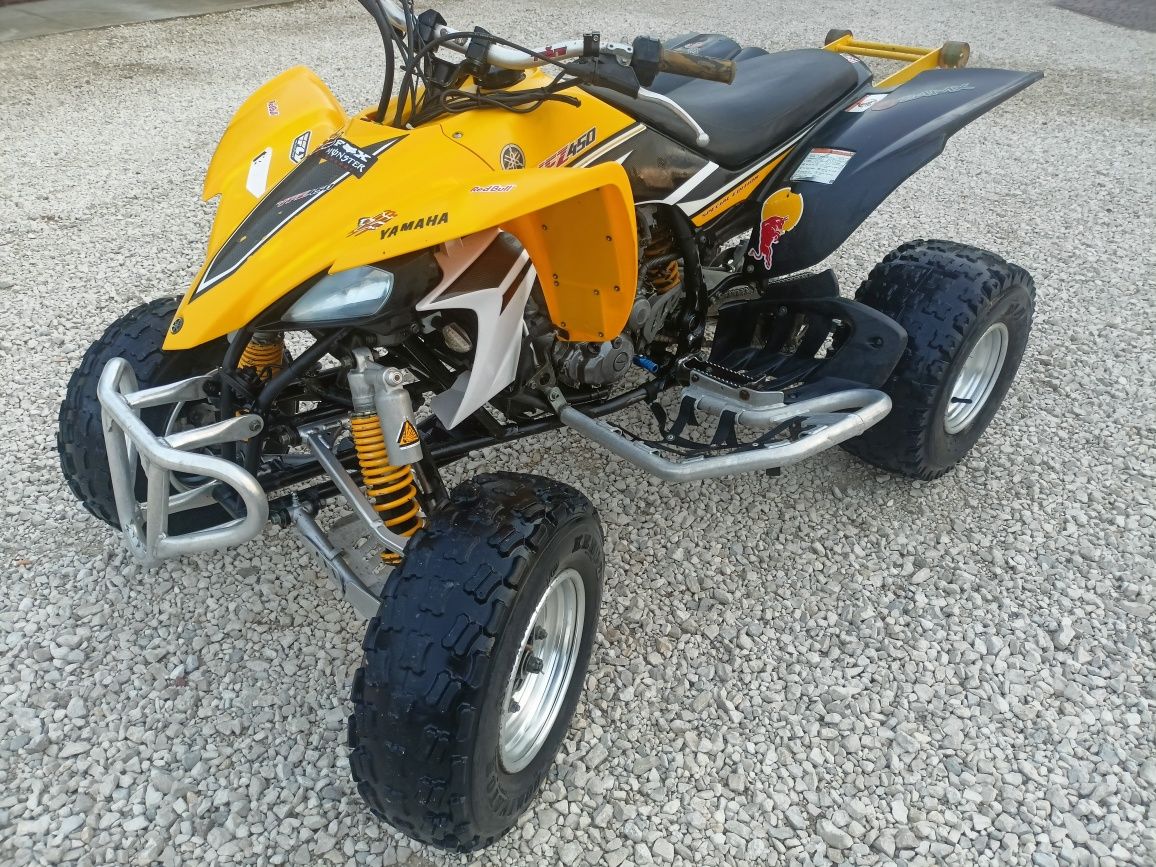 Quad Yamaha yfz 450, Raptor