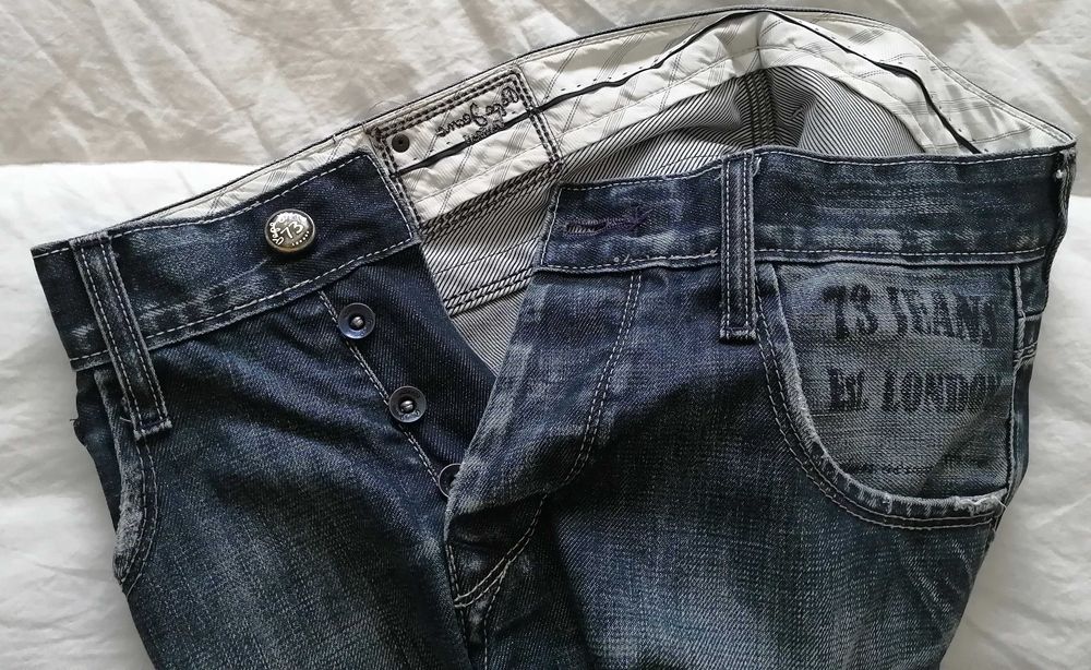 calças ganga pepe jeans 73 estado novo