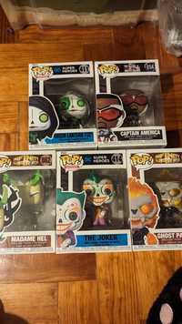 Lote Funko Pops Marvel & DC