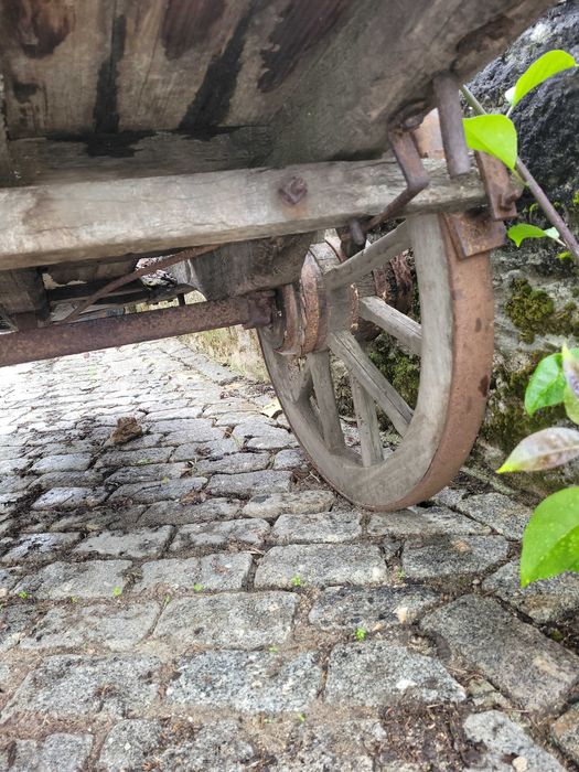 Carroça de bois antiga⁸