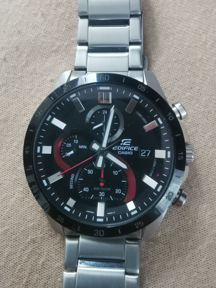 Zegarek Casio EDIFICE EFR-571DB Jak NOWY Gwarancja Męski