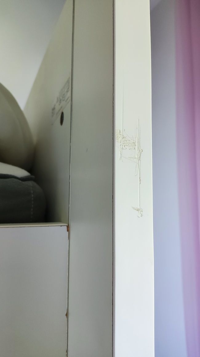 Beliche IKEA + colchão + cadeira