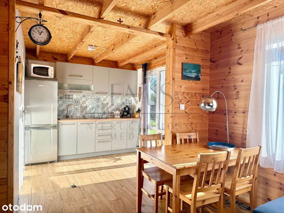 Zadbana działka ROD z wyposażonym domem rekreacyjnym