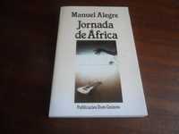 "Jornada de África" de Manuel Alegre - 1ª Edição de 1989