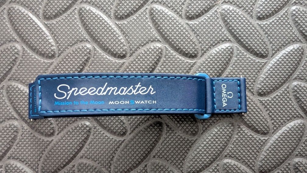 [Novo] Bracelete Velcro Relógio Swatch X Omega - MISSION TO THE SUPER