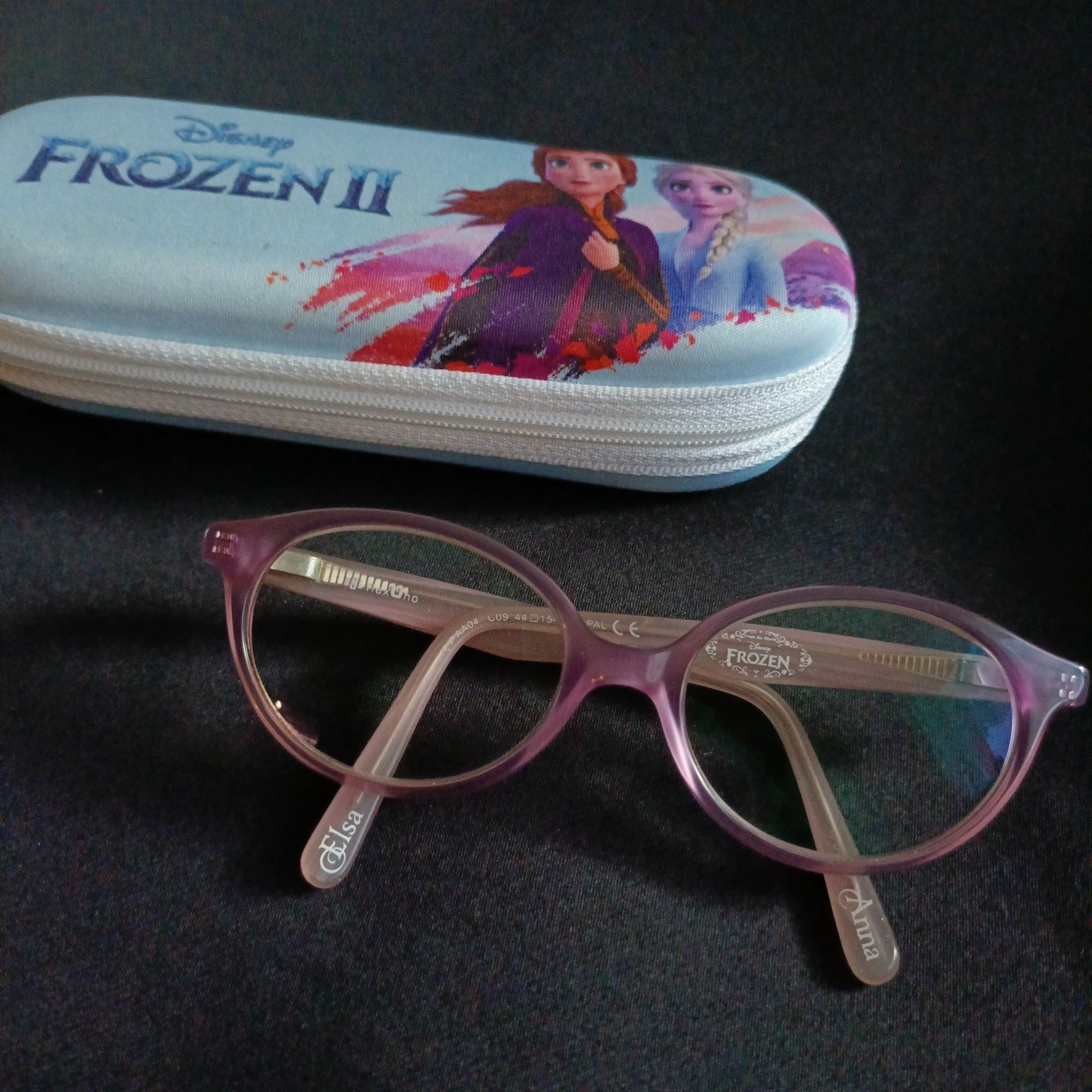 Okulary dla dziewczynki Frozen wiek orientacyjny to ok 5-6 lat