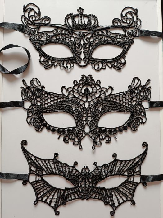 Маска карнавальна для фотосесії Хелловін