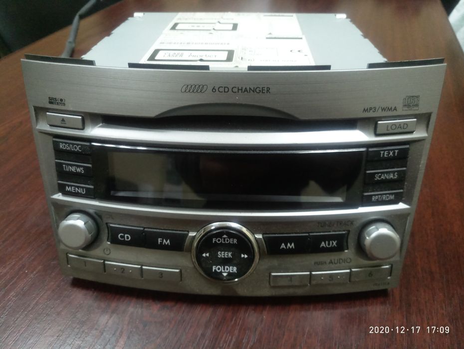 штатна магнітола SUBARU OUTBACK