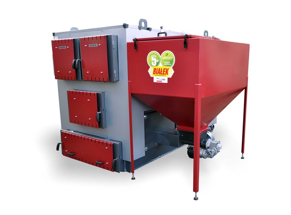 Kocioł Piec z podajnikiem na ekogroszek 200kW PRODUCENT