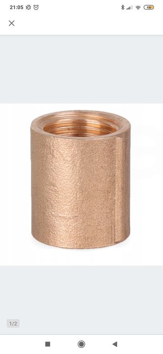 Mufa mosiężna 11/4" (dn32) szt 10