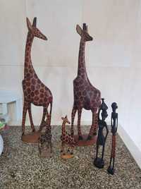 Girafas madeira e outro
