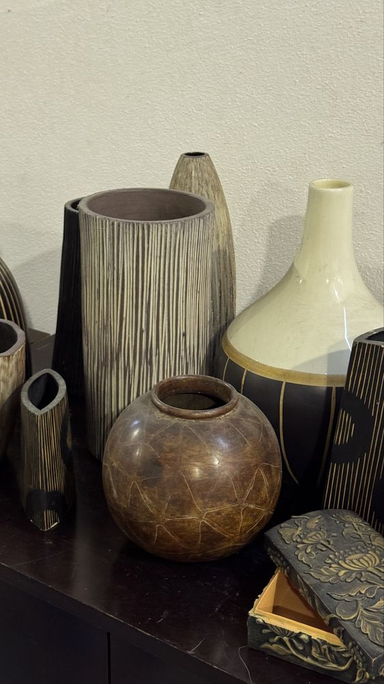 Jarras e artigos de decoraçao