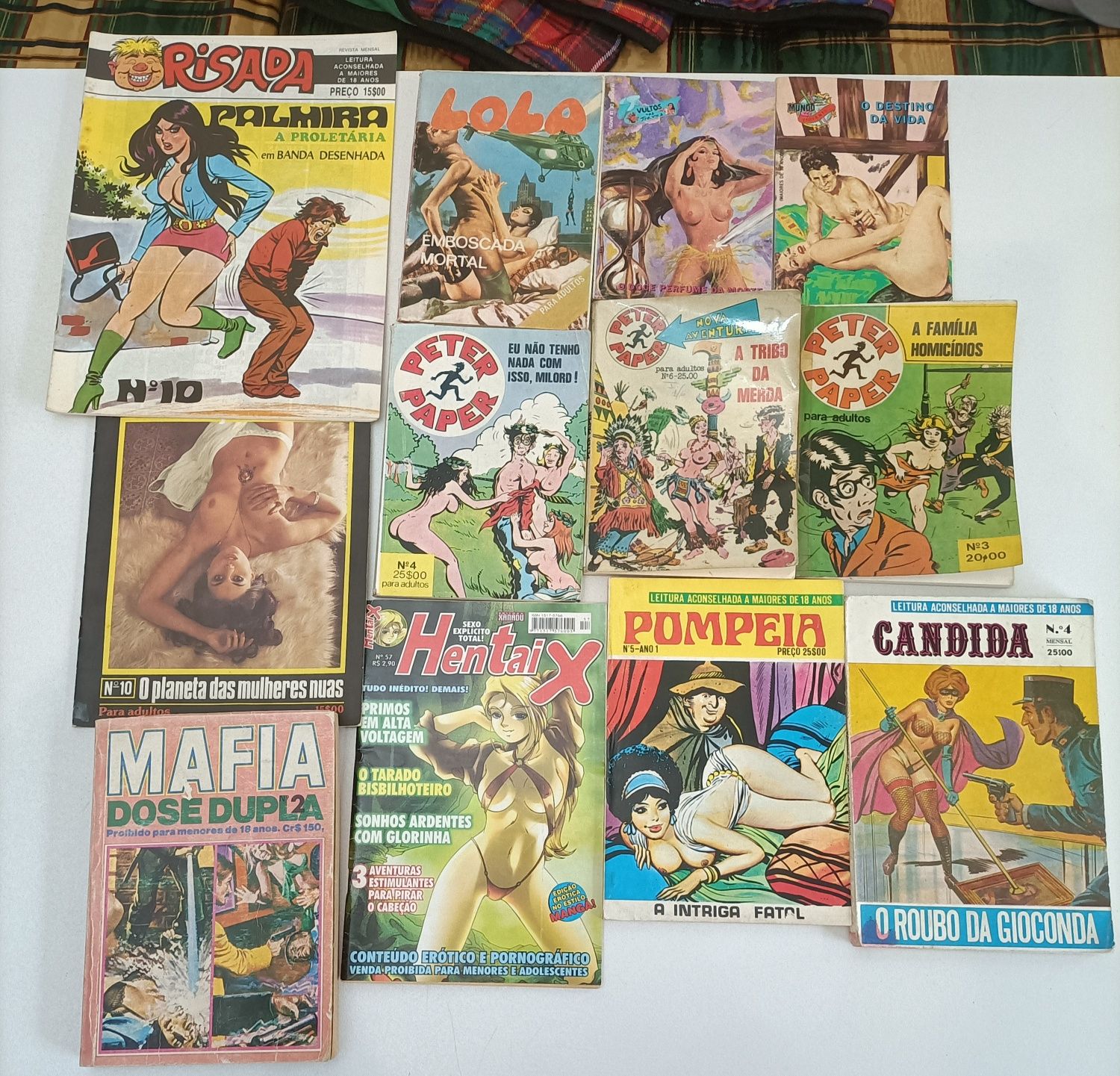 57 Livros de BD Erótica