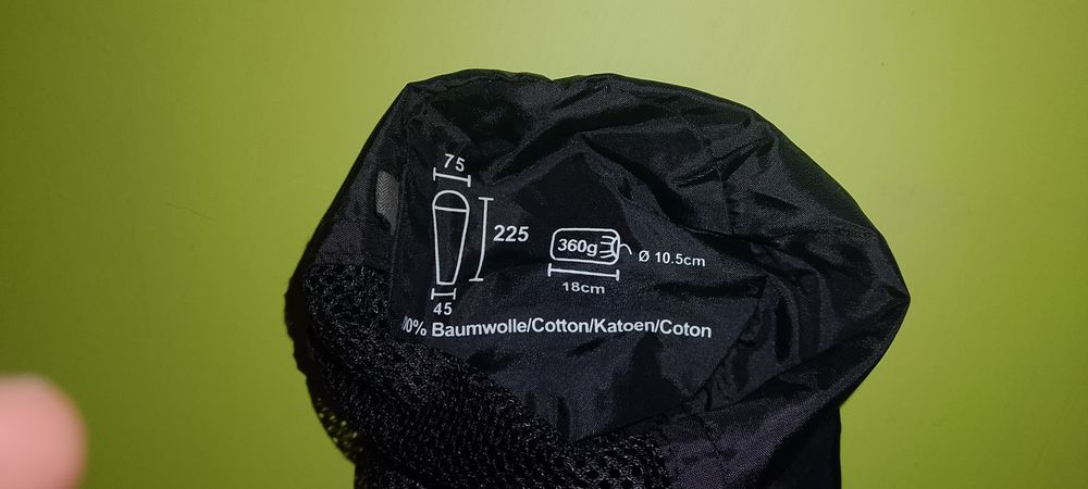 Pokrowiec wkładki do śpiwora Basic nature