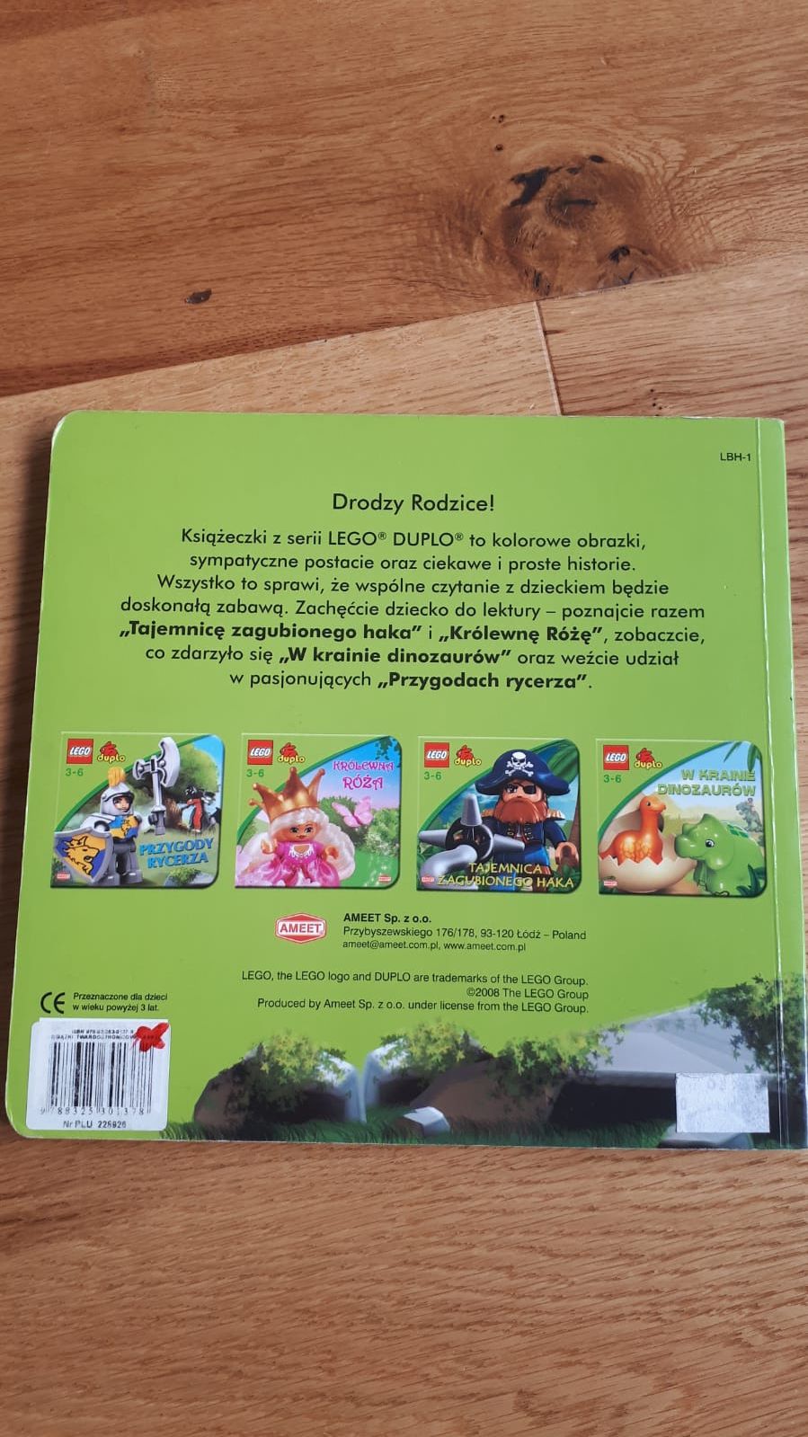 Książeczka przygody rycerza lego duplo