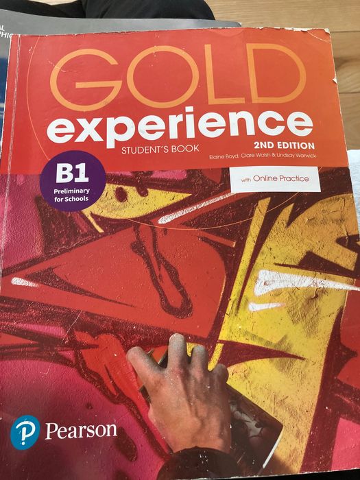 Podręcznik do angielskiego Gold experience 2ed edition B1/Pearson