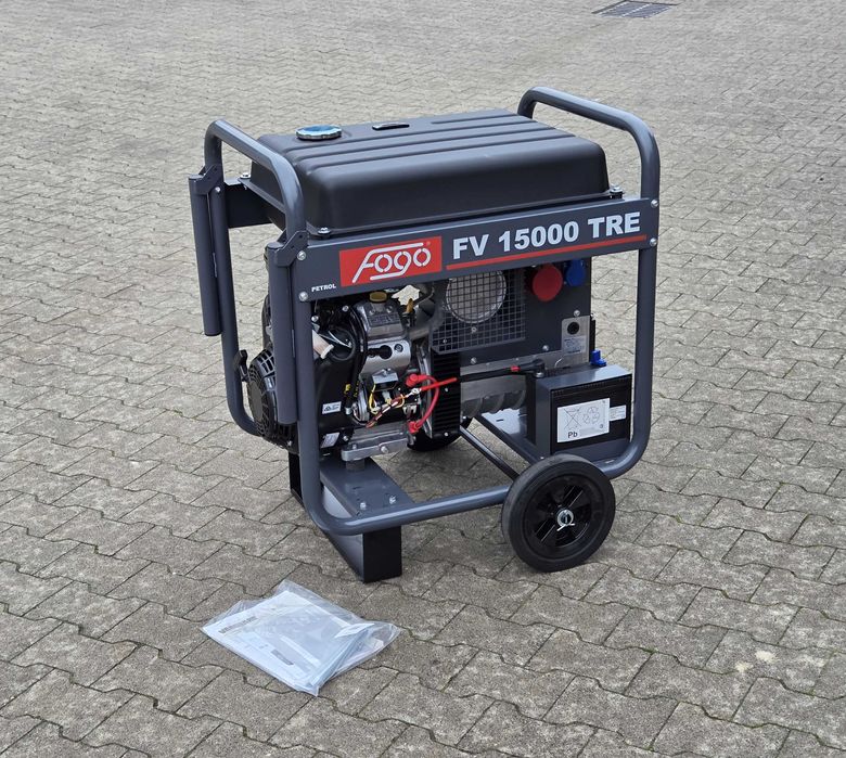Agregat Fogo FV15000TRE FV 15000 TRE Briggs Honda Pramac + wózek !