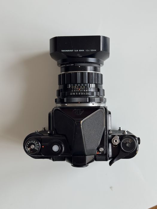 Pentax 6x7 + Takumar 1:2.4/105mm + Macro Takumar 1:4/135mm