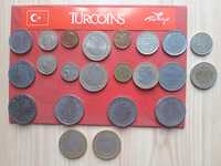 Продам набор турецких монет(лиры)