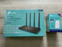 Router Wifi TP-LINK ARCHER C6 + Repetidor RE300 - Sistema One Mesh