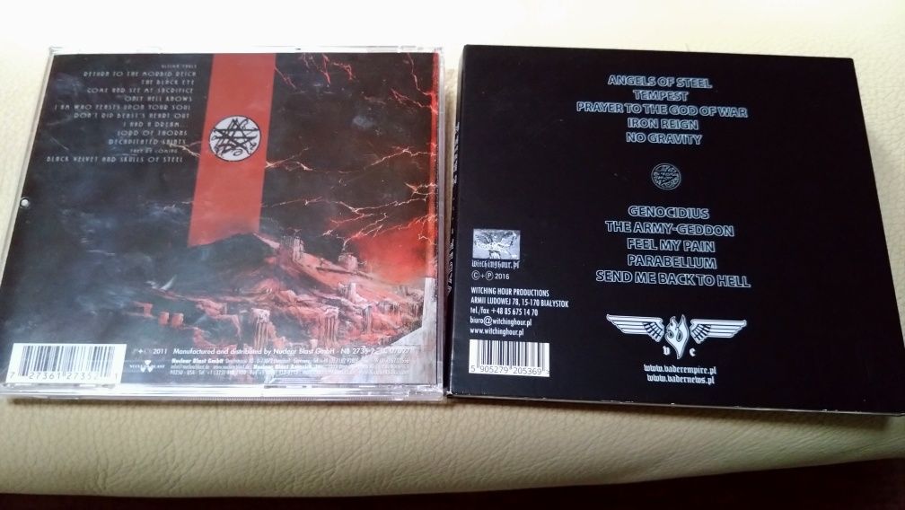 zestaw 2 płyt cd VADER- Empire i Welcome to Morbid Reich /death metal