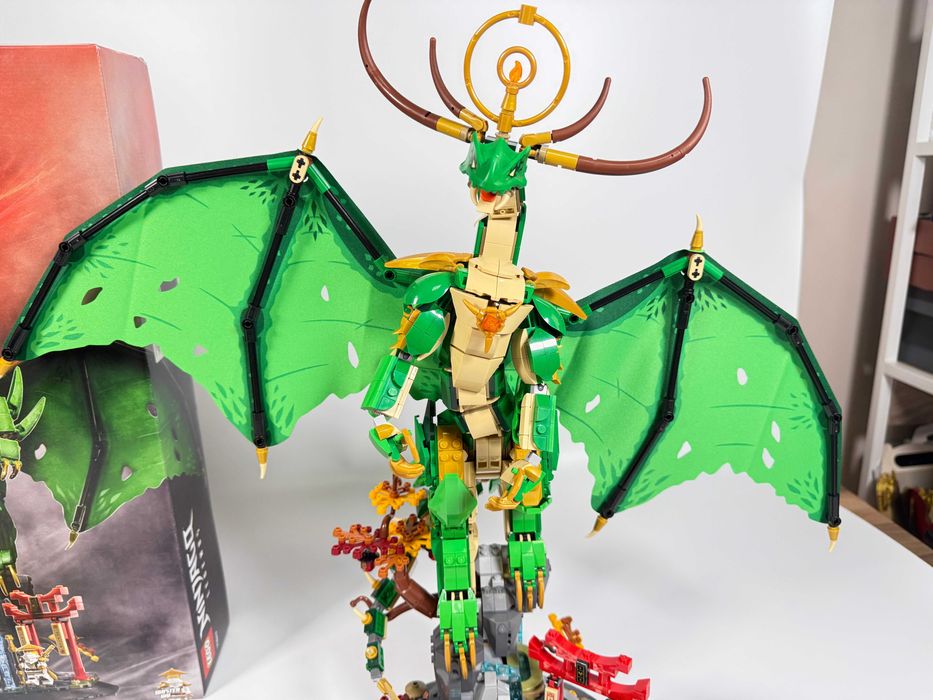 LEGO NINJAGO Вартовий дракон 71847, Робот Вогняного Лицаря 71846