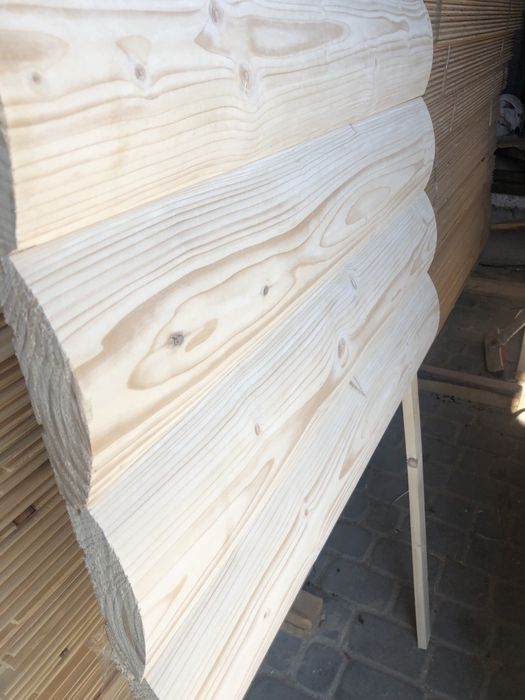 Блок Хаус , Імітація бруса, фальшбрус