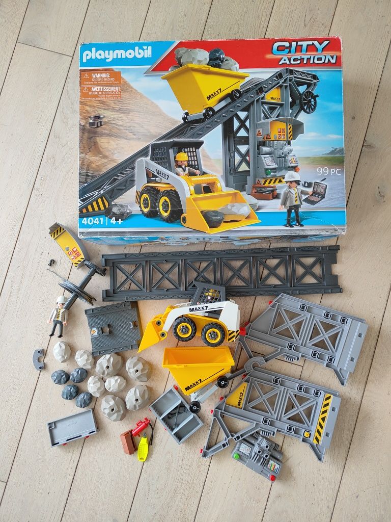 Playmobil 4041 Transporter z mini ładowarką