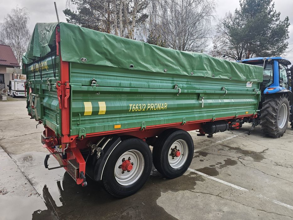 Przyczepa rolnicza Pronar T663/2 2019  balkon nadstawki podpora
