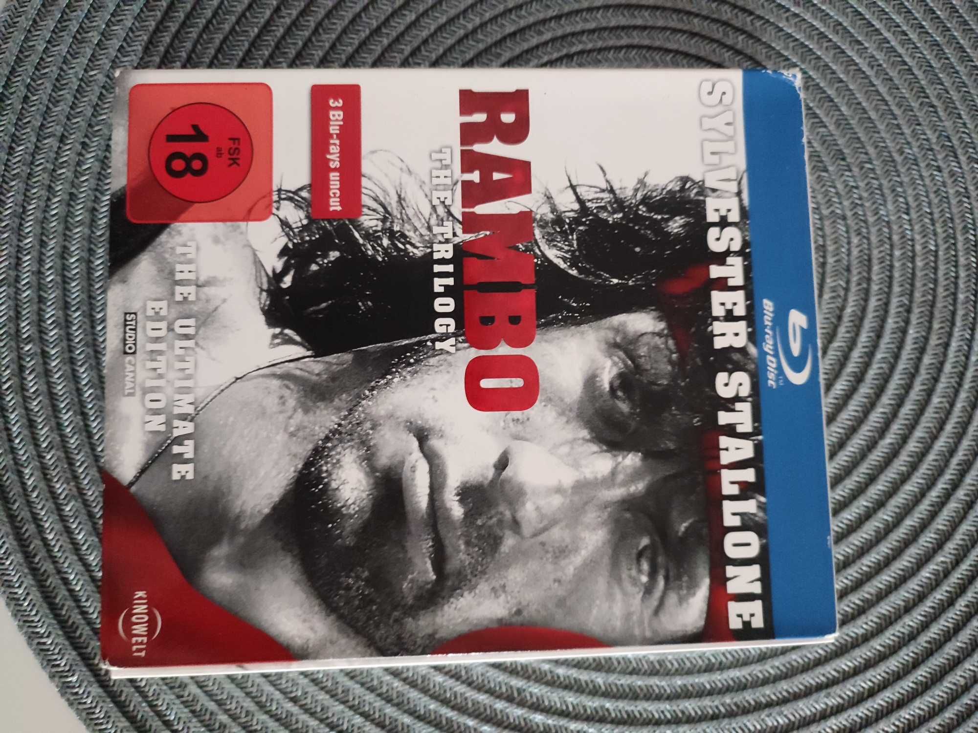 Blu-ray filmy Rambo 1-3 Edycja Specjalna