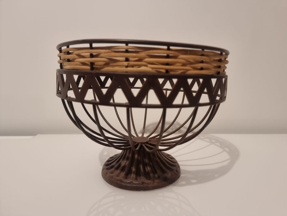 Koszyk na owoce vintage śr. 23 cm
