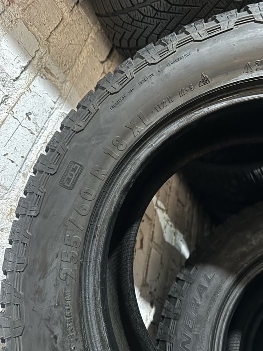 255/60 R18 General Grabber A/T /4шт./всесезон/2021рік/