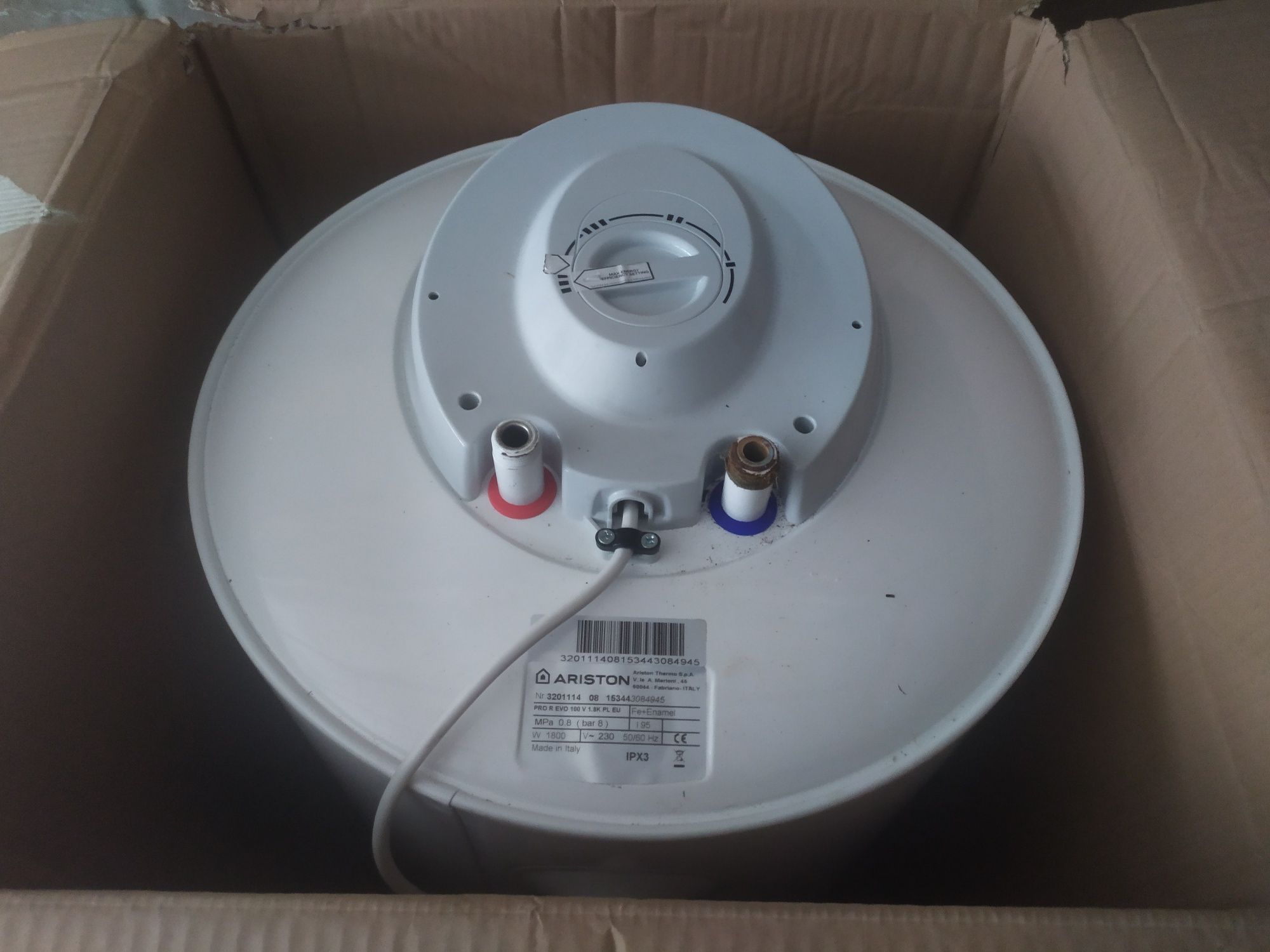 Ariston pro R Evo 100 Lydros R 100 podgrzewacz wody 1800W bojler