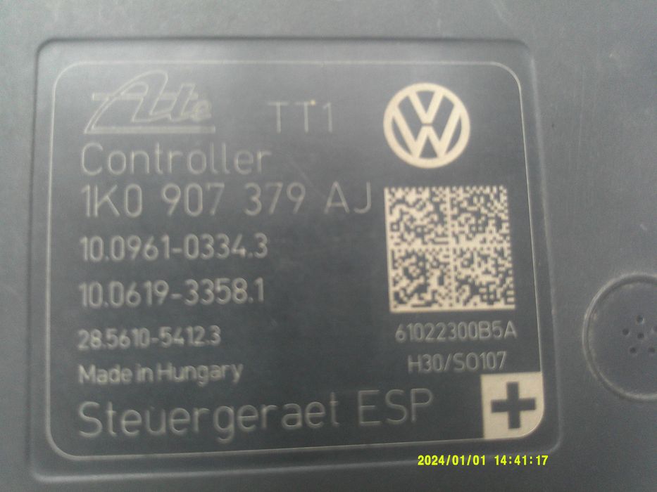 Pompa hamulcowa skoda seat vwl audi