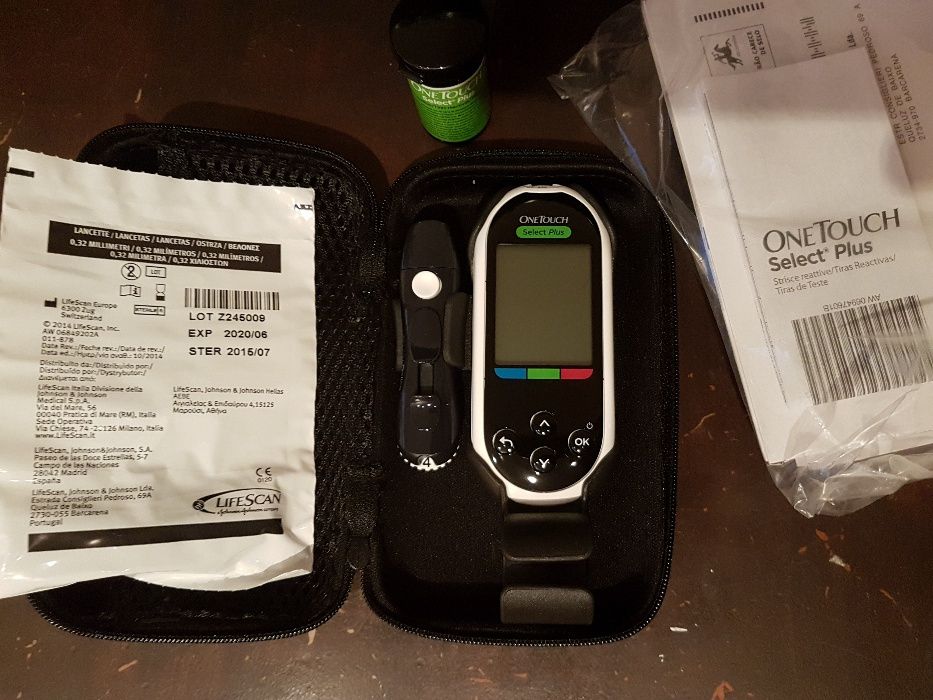 Máquina de medição dos diabetes