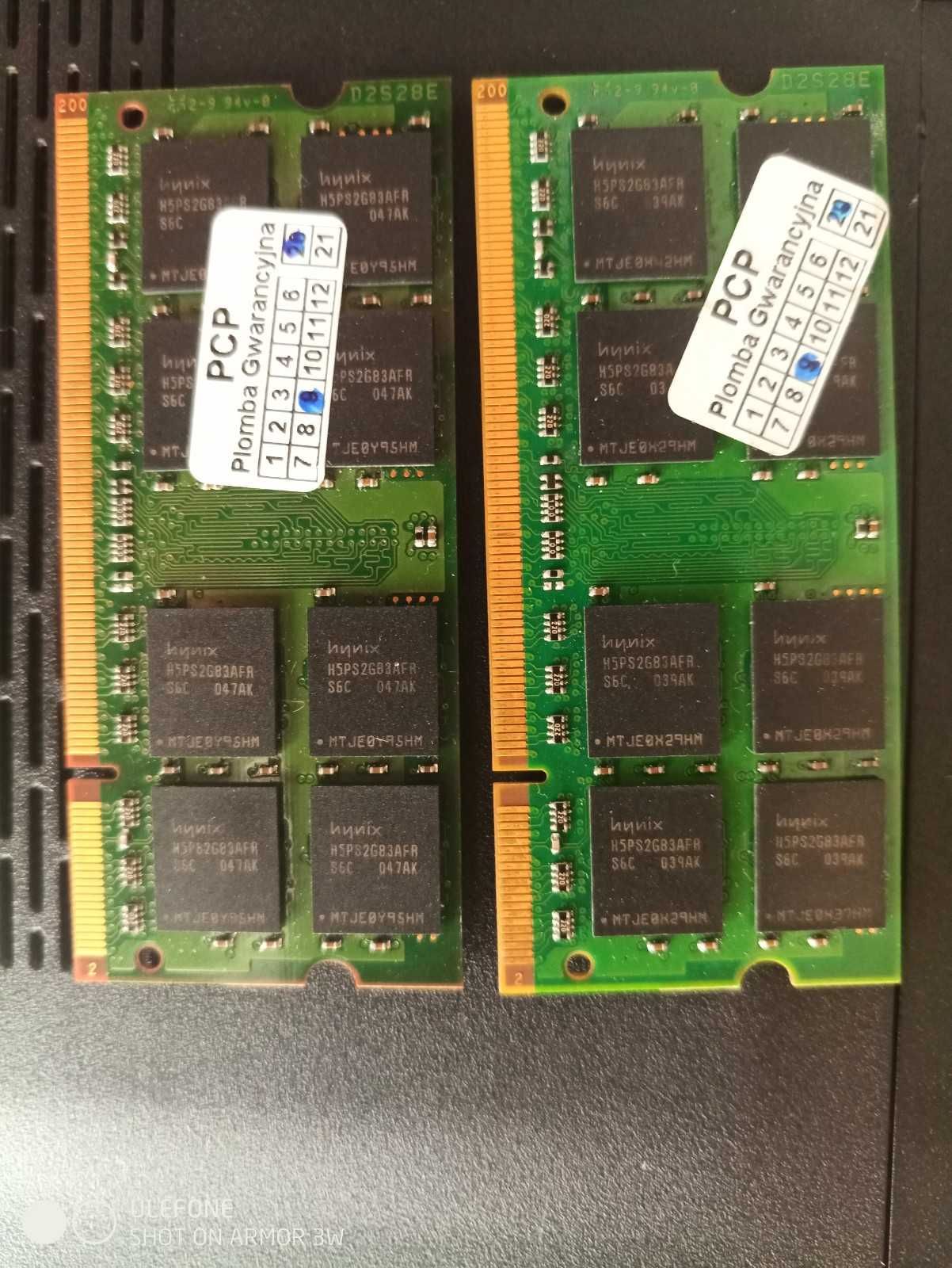 Laptopowa Pamięć Crucial RAM DDR2 SO-DIMM 8GB (2 razy po 4GB)