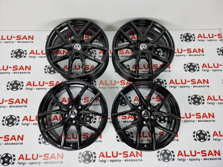 Nowe alufelgi VW 17" 5x112 PASSAT B5 B6 B7 B8 CC SCIROCCO Czarne