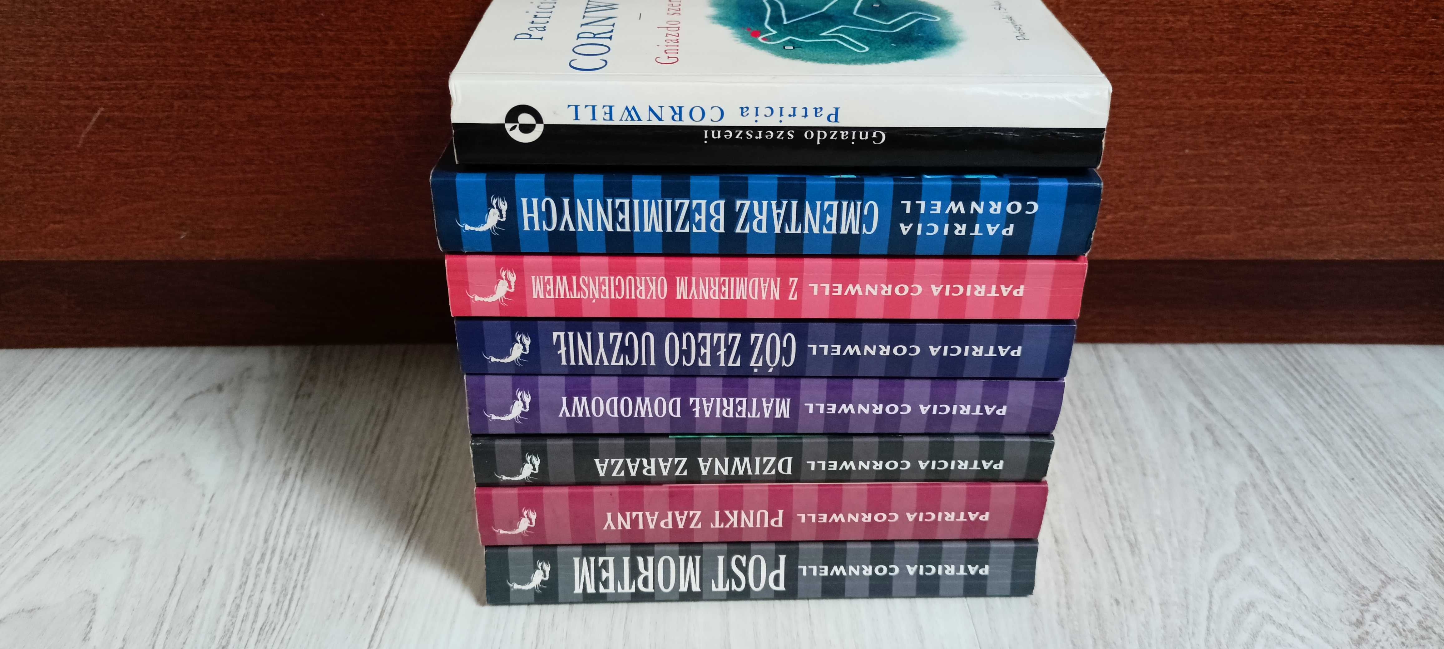 8x Cornwell Post Mortem Cmentarz Punkt zapalny Z nadmiernym Gniazdo