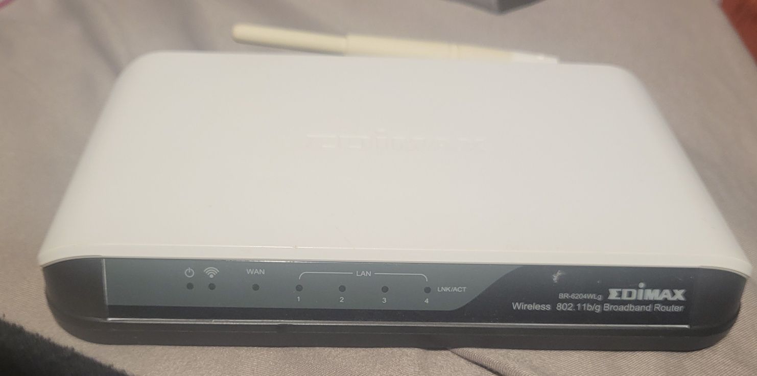 Edimax BR-6204WLg, router 4 porty LAN.