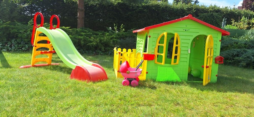 Domek Zjeżdżalnia dla Dzieci Ogrodowe