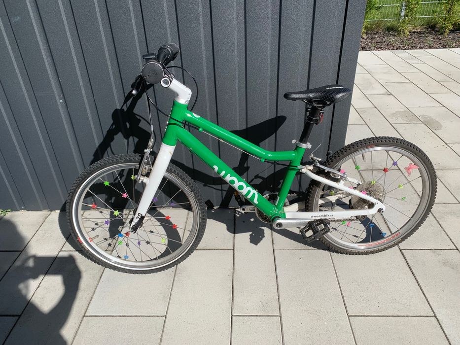 Rower woom 4 zielony