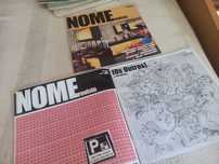Dois exemplares revista Nome anos noventa Leiria
