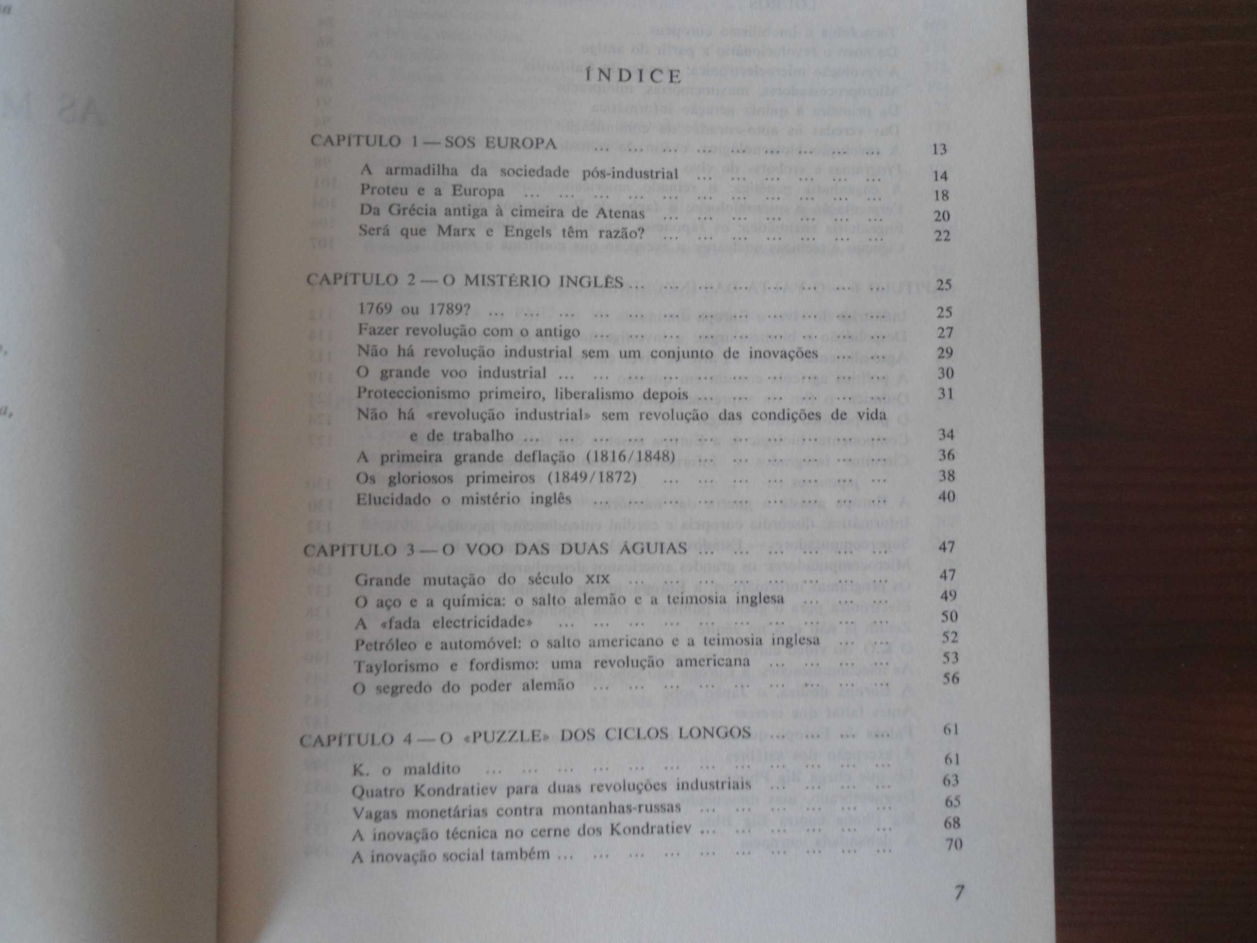 As Metamorfoses da Europa (1769.-2001) por Michel Richonnier
