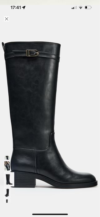 Чоботи zara сапоги зара 40