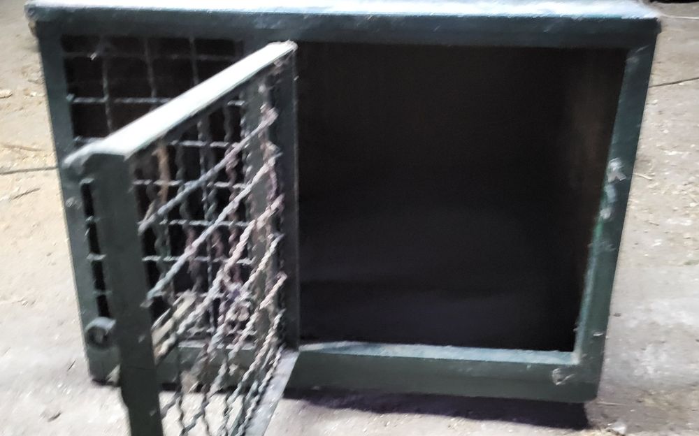 Gaiola para transporte cães para a caça