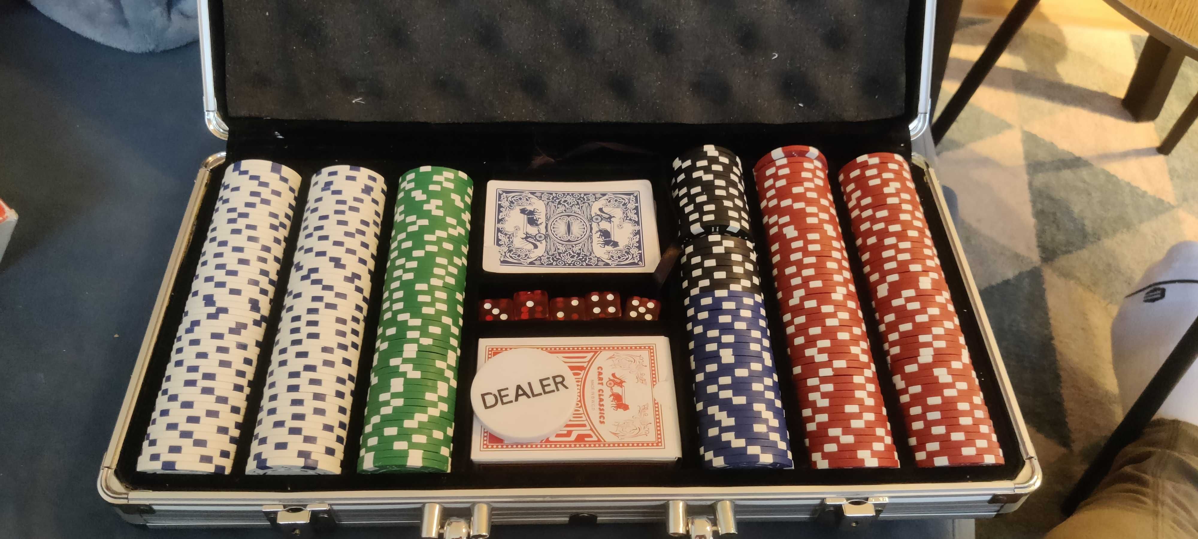 Zestaw do gry w pokera
