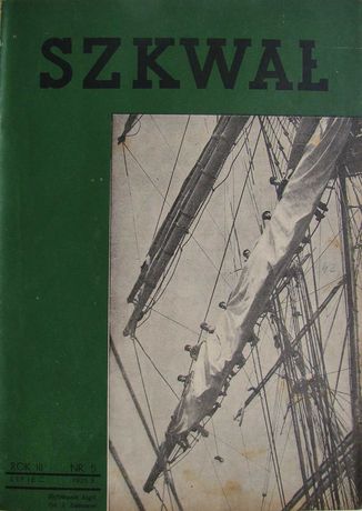 Szkwał. Nr 5 - 1935. Czasopismo Ligi Morskiej i Kolonialnej